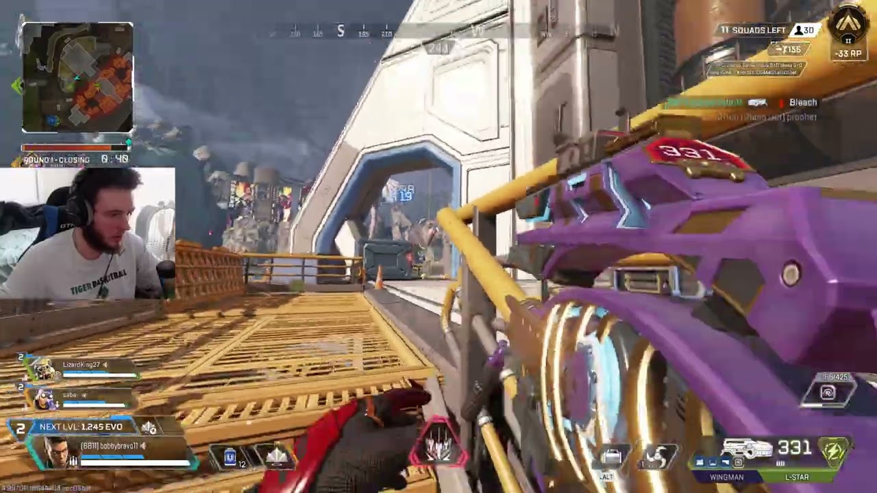 LSTAR IS A BEAST NOW?! BOBBYBRAVO'S FIRST LIVE COMMENTARY ON APEX! WEBCAM DEBUT!