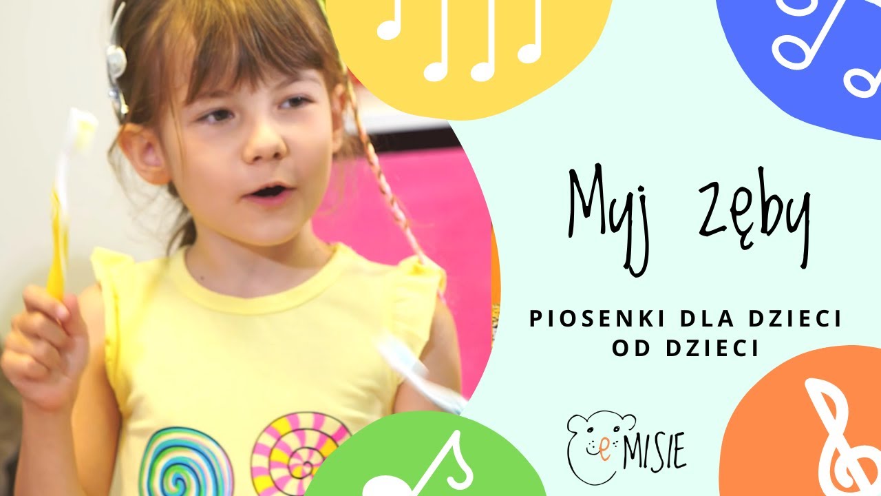 MYJ ZĘBY - SZCZOTKA PASTA - piosenki dla dzieci - eMISIE