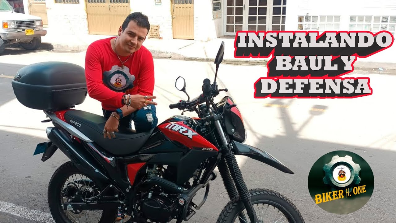 ‼️ INSTALACIÓN BAÚL / DEFENSA- MRX‼️😉🔧
