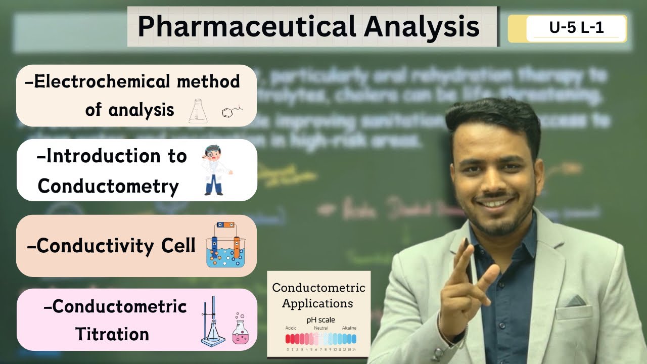 Conductometry | Conductivity cell | Conductometric Titration | Conductometric graph & applications