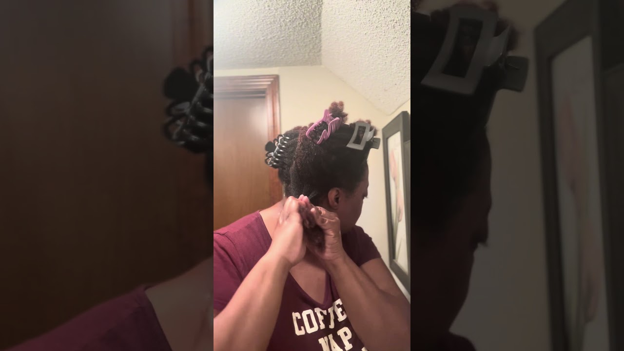 Hot oil treatment with the mane choice 