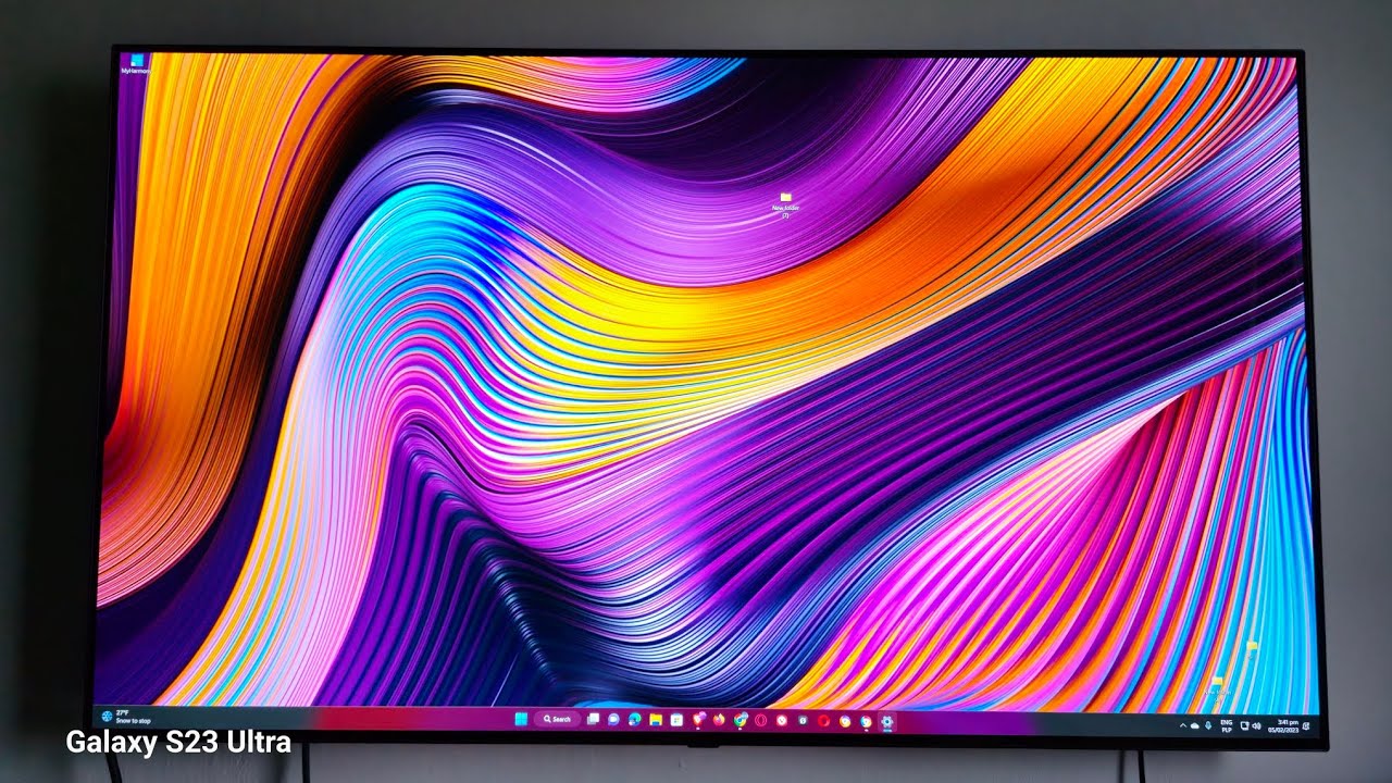 Najdłuższy test na wypalenie #LG OLED #youtube 2023