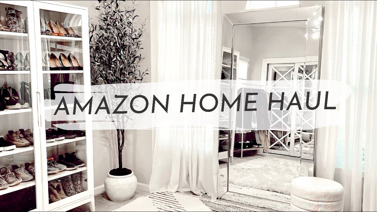 AMAZON HOME HAUL | ESSENTIALS YOU NEED TO ORGANIZE AND DECORATE YOUR HOME|KITCHEN, BATHROOM, BEDROOM