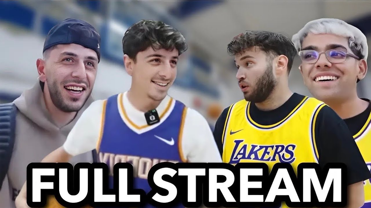 FAZE RUG x BRAWADIS x ADIN ROSS x N3ON FULL STREAM! (2v2 BASKETBALL, GHOST HUNTING)
