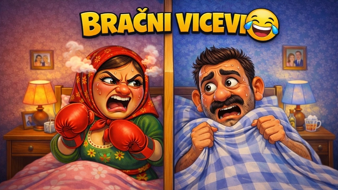 ŽENA POLUDILA! 😂 BRAČNI VICEVI