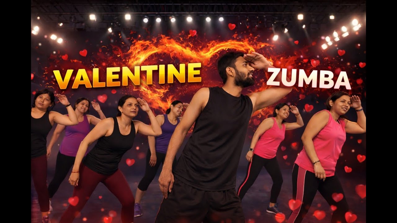 VALENTINE SPECIAL ZUMBA || Govind || Mayuri Dance & Fitness Academy || #dance  #trend #zumba #viral