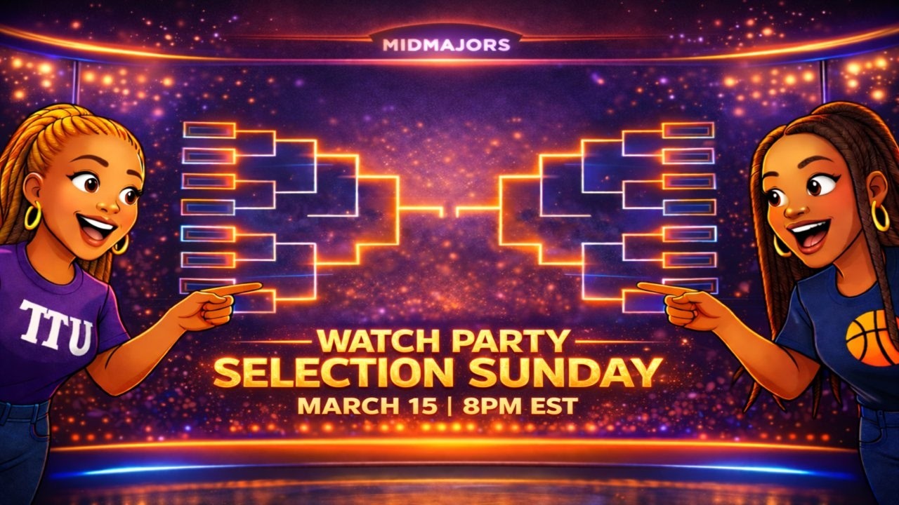 Selection Sunday LIVE Watch Party | Women’s March Madness Bracket Reveal + Mid-Major Reactions