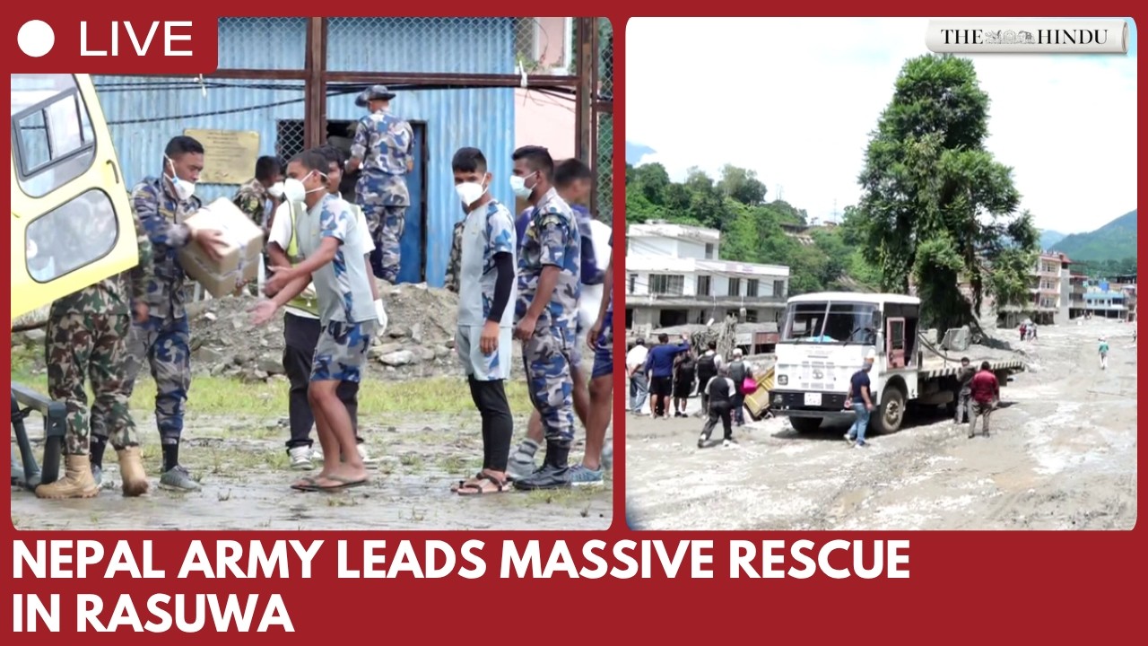 Nepal Army steps up rescue operations in Rasuwa after Bhote Koshi floods