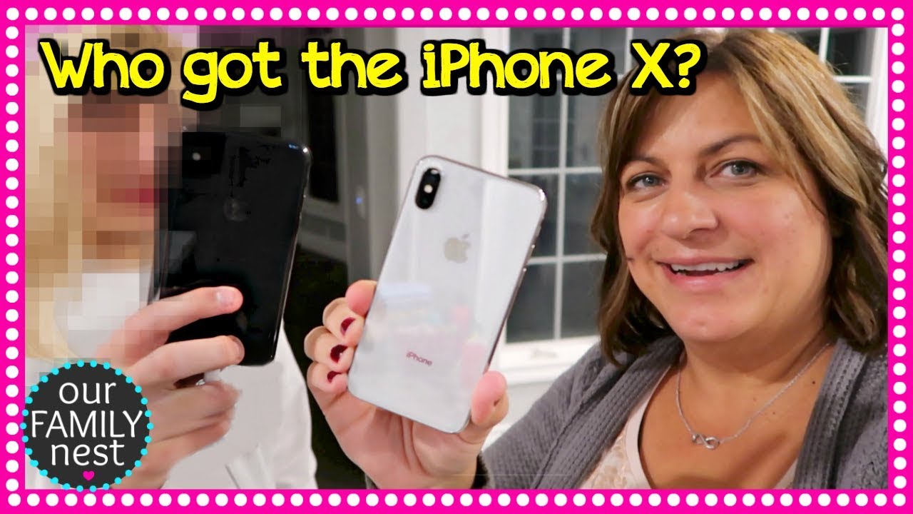 WHO GOT THE NEW IPHONE X?