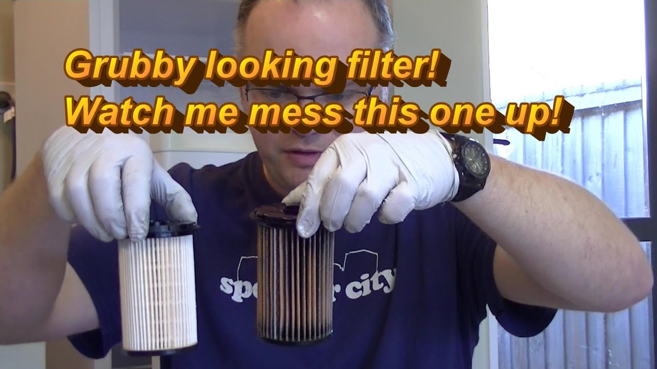 Ford Focus 1.8TDCi Fuel Filter DIY with a twist...