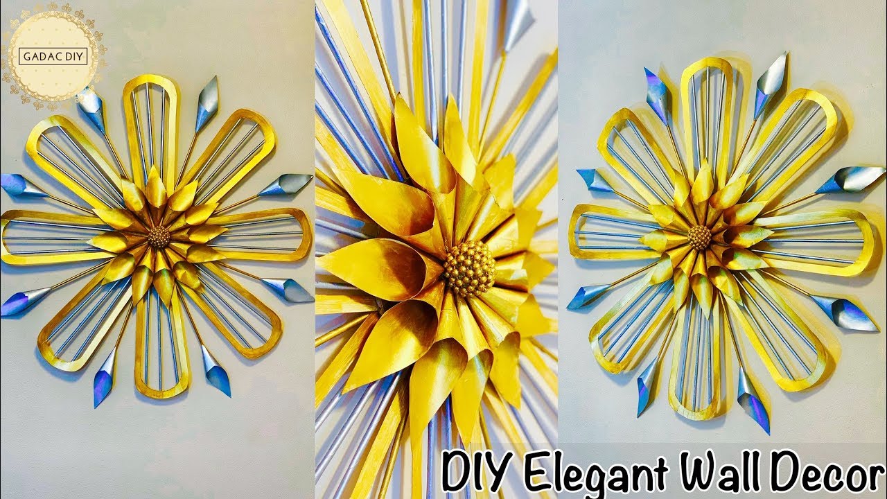 Unique wall hanging craft ideas| Wall decoration Ideas| gadac diy| diy crafts| crafts with paper