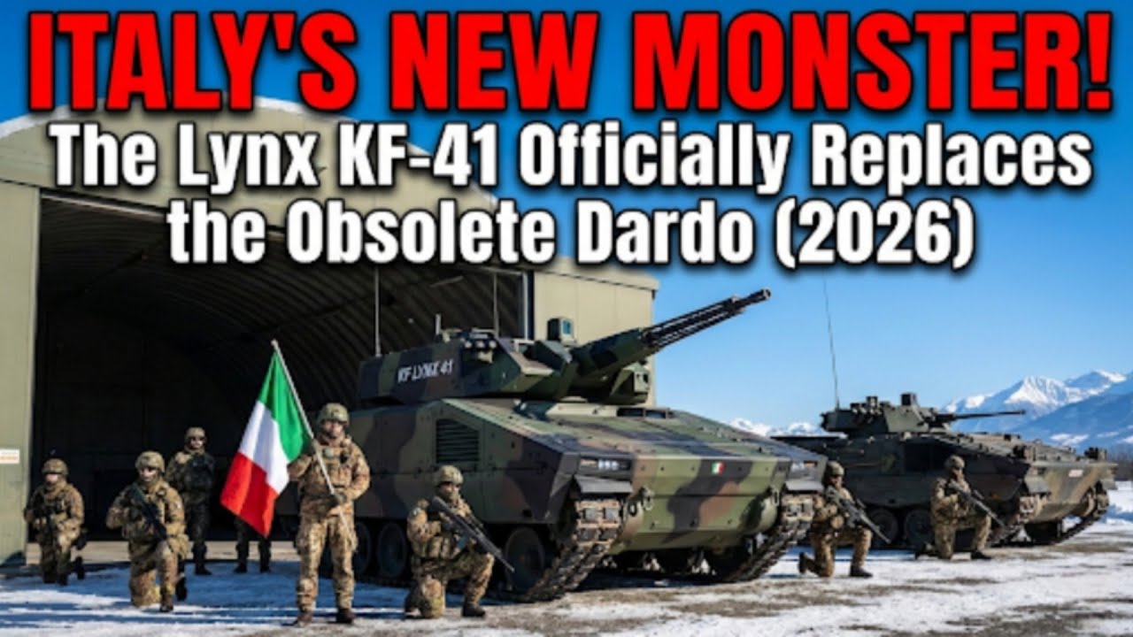 НОВЫЙ МОНСТР ИТАЛИИ! Lynx KF-41 официально заменяет устаревший Dardo.