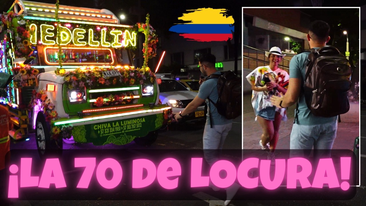 Así es Medellín Nightlife en la 70 | ¡La vida NOCTURNA más increíble de Laureles!
