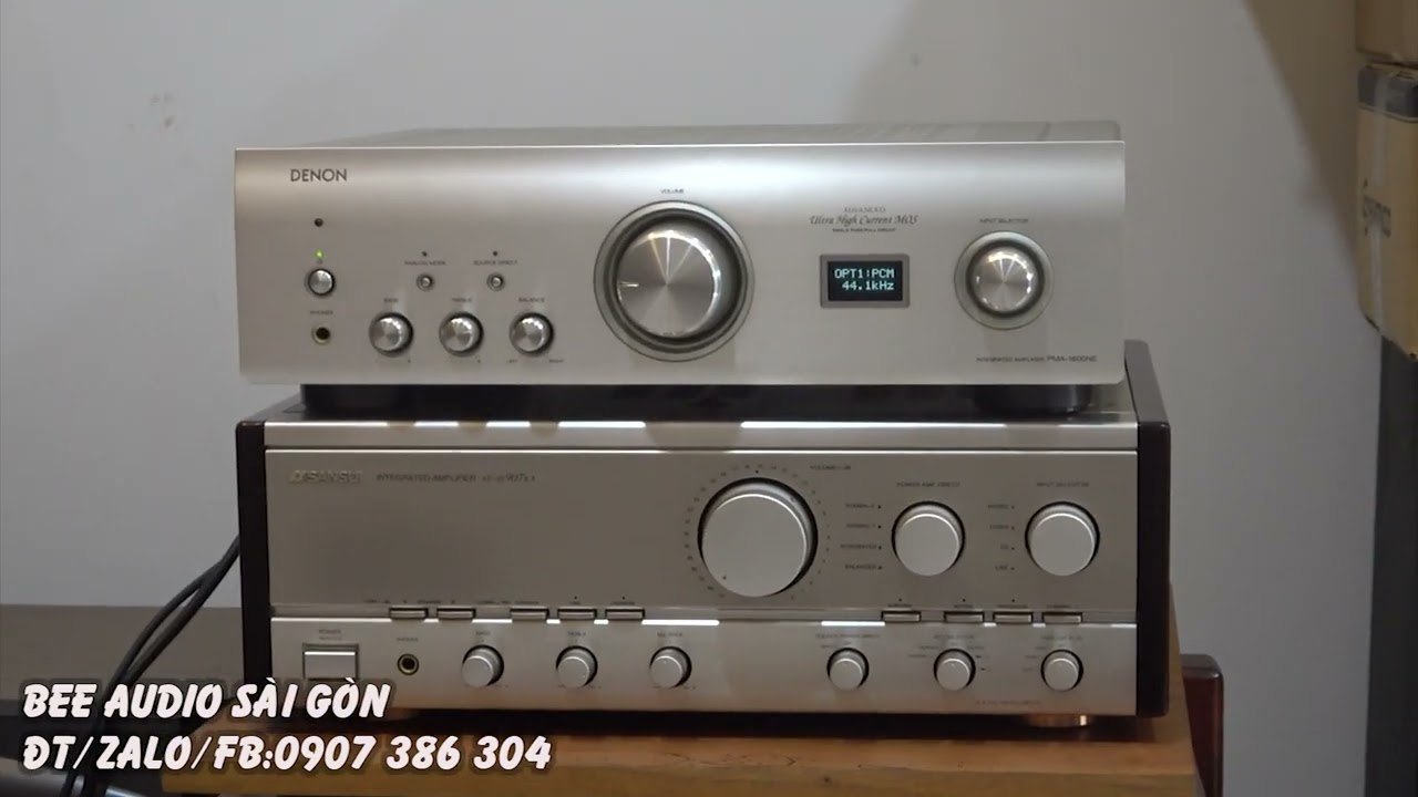 như mua hàng mới giá rẻ quá trời DENON PMA 1600NE bản châu âu 230v tích hợp DAC 32BIT
