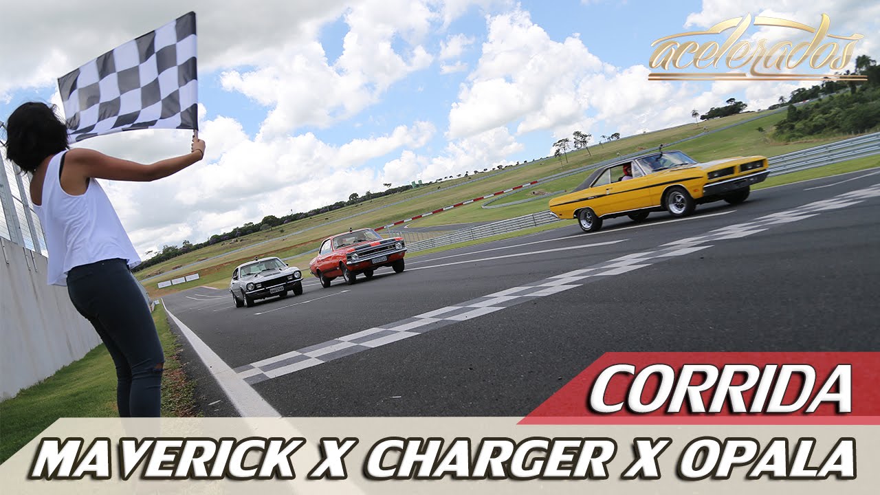 CORRIDA - MAVERICK GT X CHARGER R/T X OPALA SS - DESAFIO ESPORTIVOS ANOS 70 | ACELERADOS