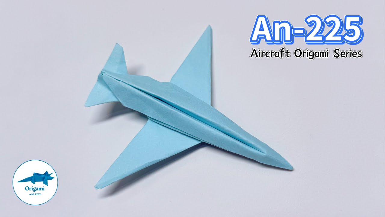 🔥Fold the GIANT An-225 Transport Plane from Paper – Epic Origami Tutorial!
