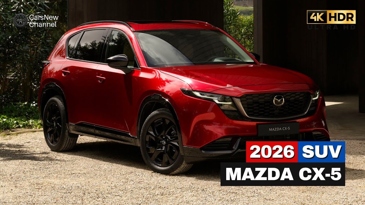 2026 Mazda CX-5 Revealed – Full Details, All Trims, Colors, Interior & Tech