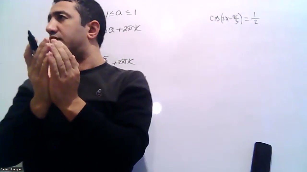 Triqonometrik tənlik qayda 1