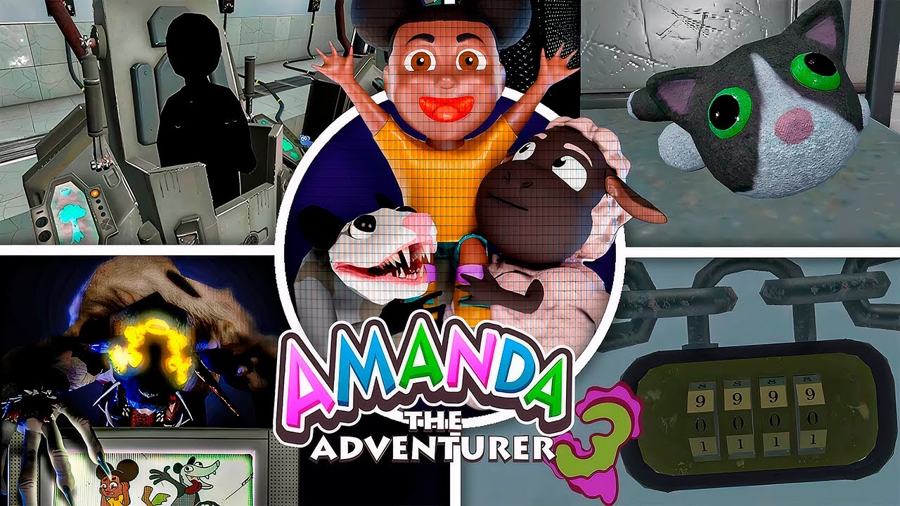 Amanda the Adventurer 3 - All Secrets (Demo Showcase)