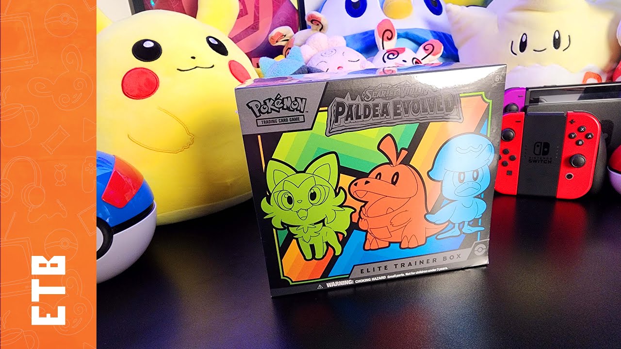 EX PULL! ✨ Pok&eacute;mon PALDEA EVOLVED Elite Trainer Box Opening!