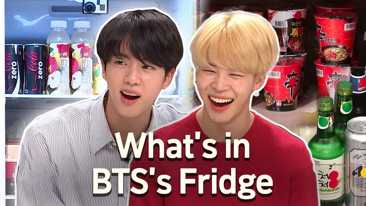 What's in BTS's Fridge? explained by Jin & Jimin 🍖 (ENG SUB) | Chef & My Fridge