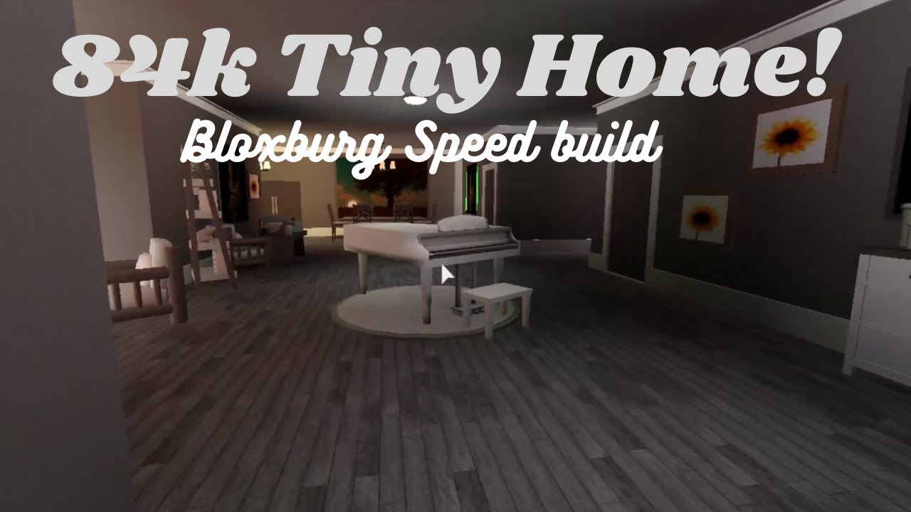 84k Tiny home | Bloxburg Speed build | RobloxRy