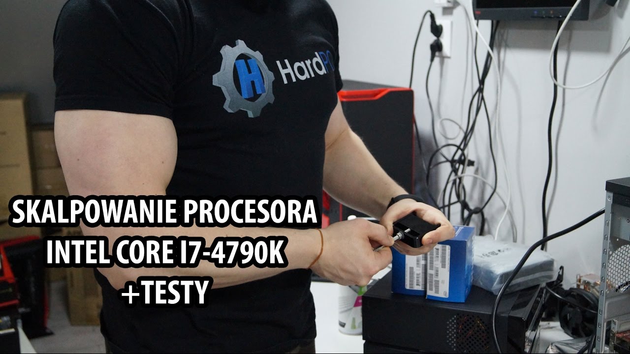 Skalpowanie procesora Intel Core i7-4790K + Test  - HardPC TV #155