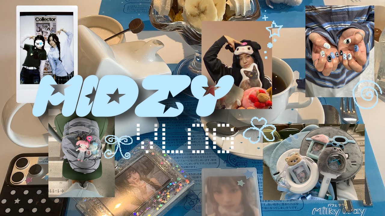 ［MIDZY VLOG］I♡ZY 人生初対面ﾍﾟﾝｻ🍀⋆˚꩜｡