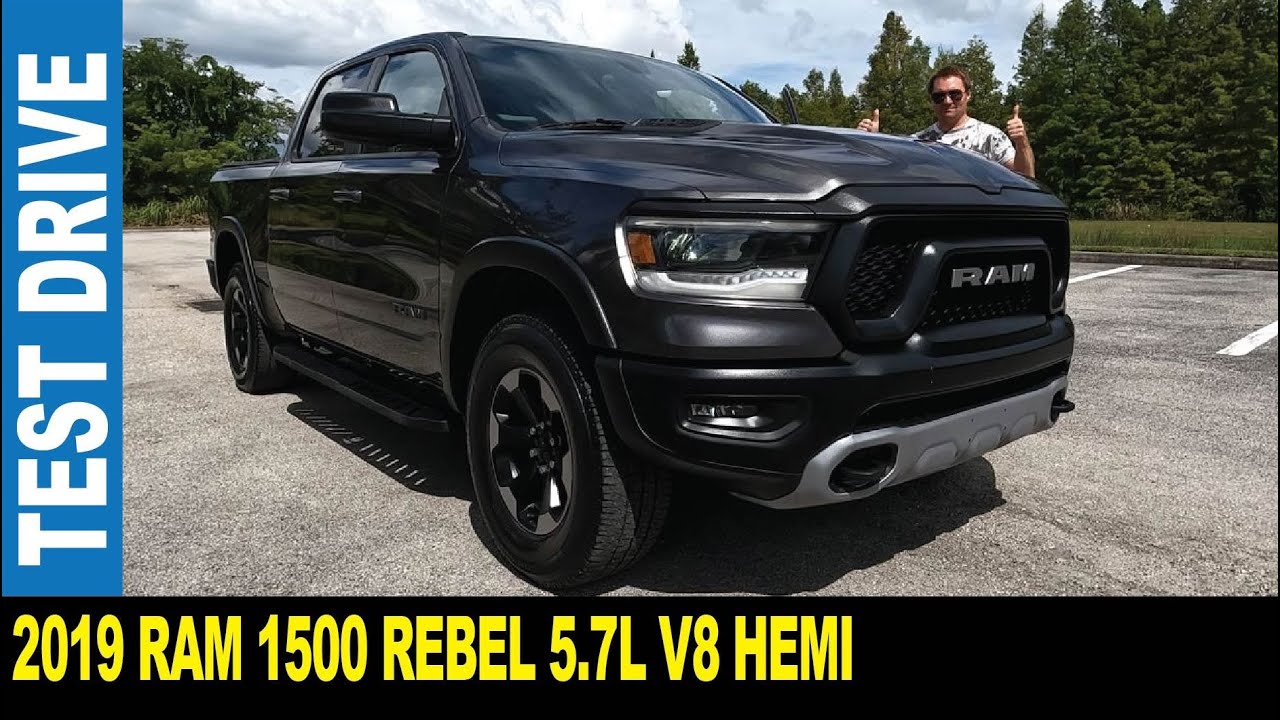 Ram 1500 Rebel 2019 года, 5.7L V8 HEMI, мощный грузовик, 395 лошадиных сил | Ярек, Клируотер, Фло...