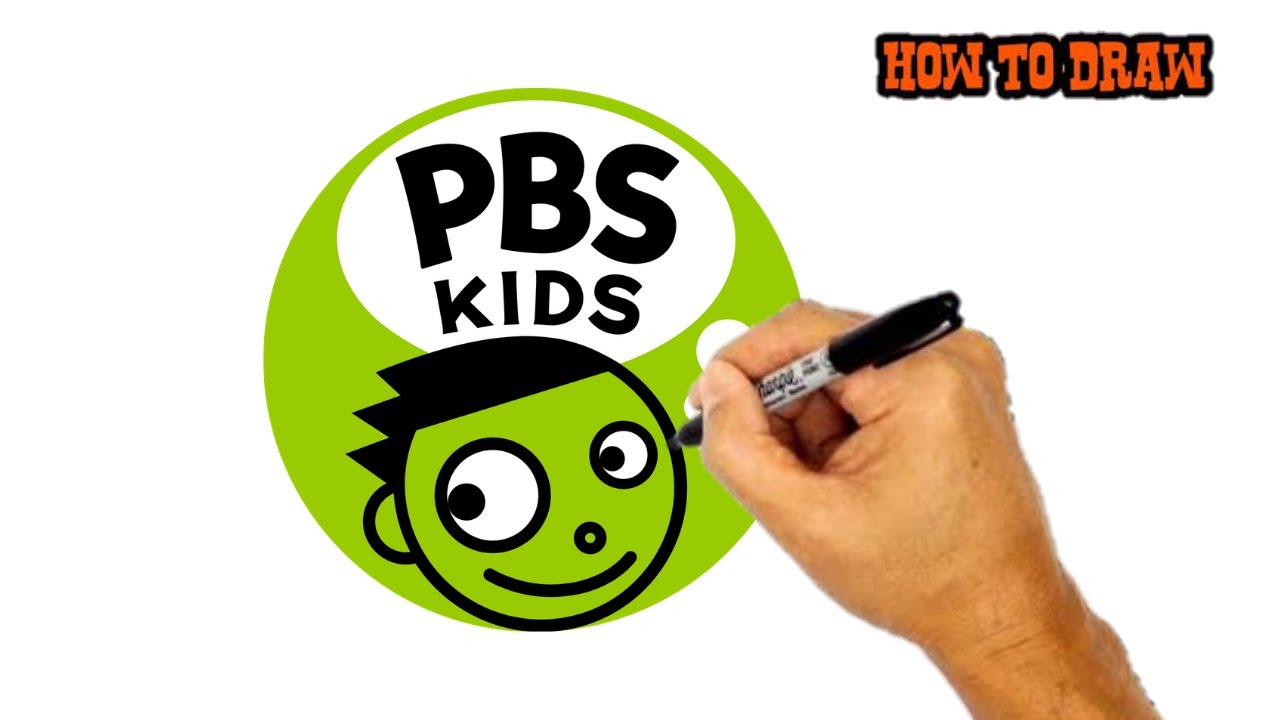 How to draw PBS kids logo / Cartoons, Videos, Games
