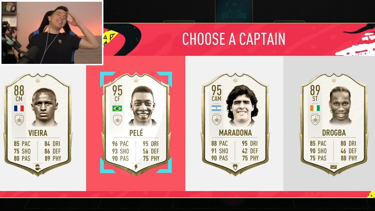 DRAFT RECORD CU 10 ICONS PRINTRE CARE MARADONA SI PELE !!! FIFA 20 ROMANIA !!!