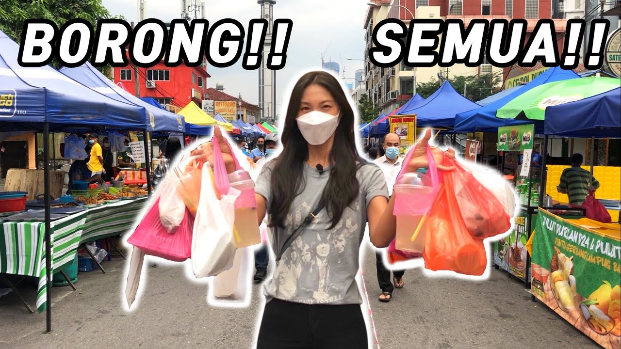 Bila Gadis Korea Cuba PUASA!!! | Malaysia Bazar Ramadhan
