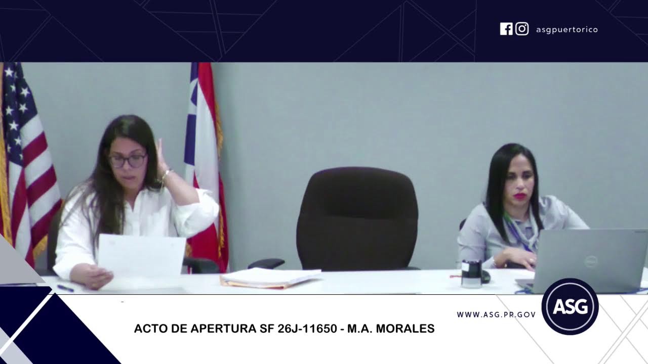 ACTO DE APERTURA SF 26J-11650  M.A. MORALES