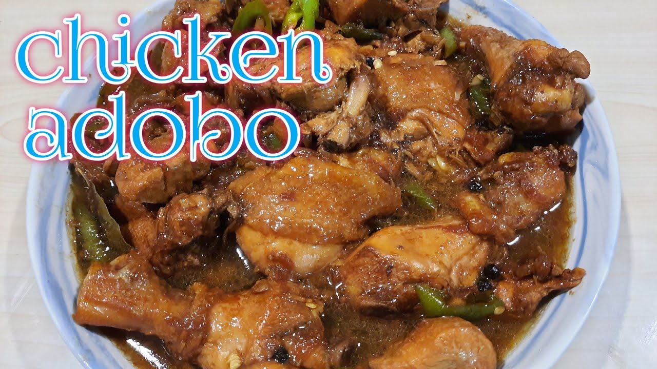 ADOBONG MANOK | CHICKEN ADOBO | SIMPLE RECIPE |                  PANLASANG PINOY!!!!