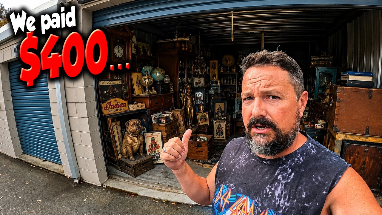 These were NOT supposed to be in his storage unit... We FOUND THEM!!