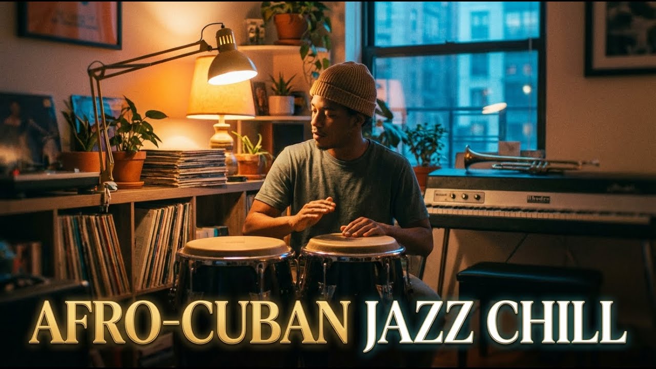 Caribbean Breeze | Relaxing Afro-Cuban Jazz Background