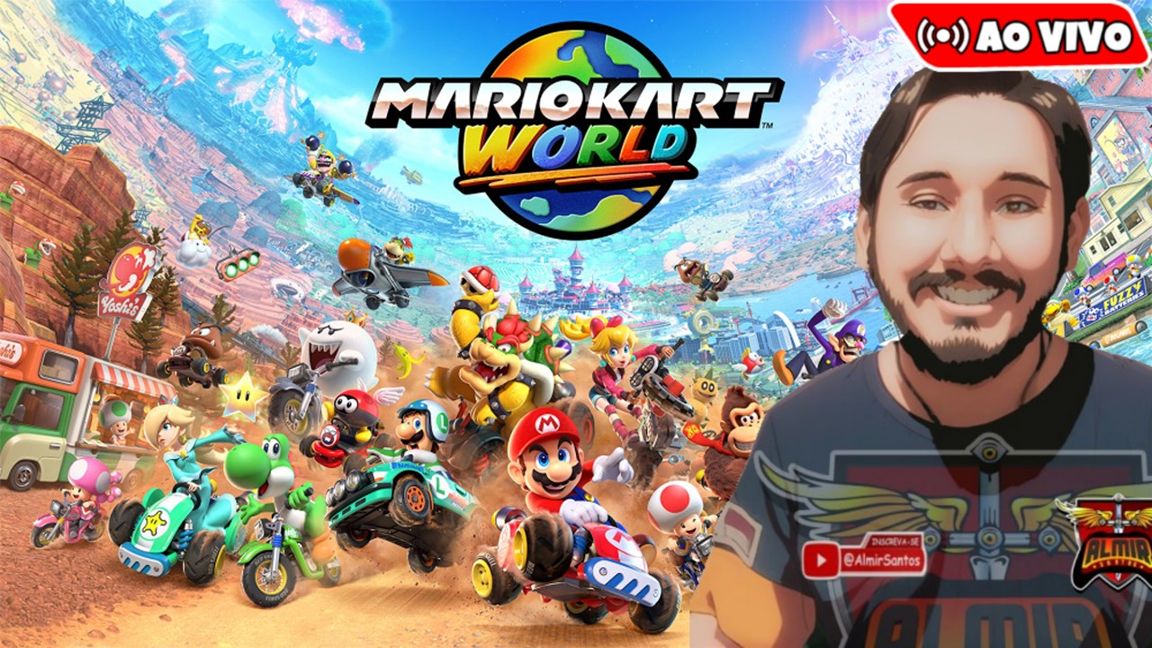 Mario Kart World - Direto do Nintendo Switch 2 - Ao Vivo