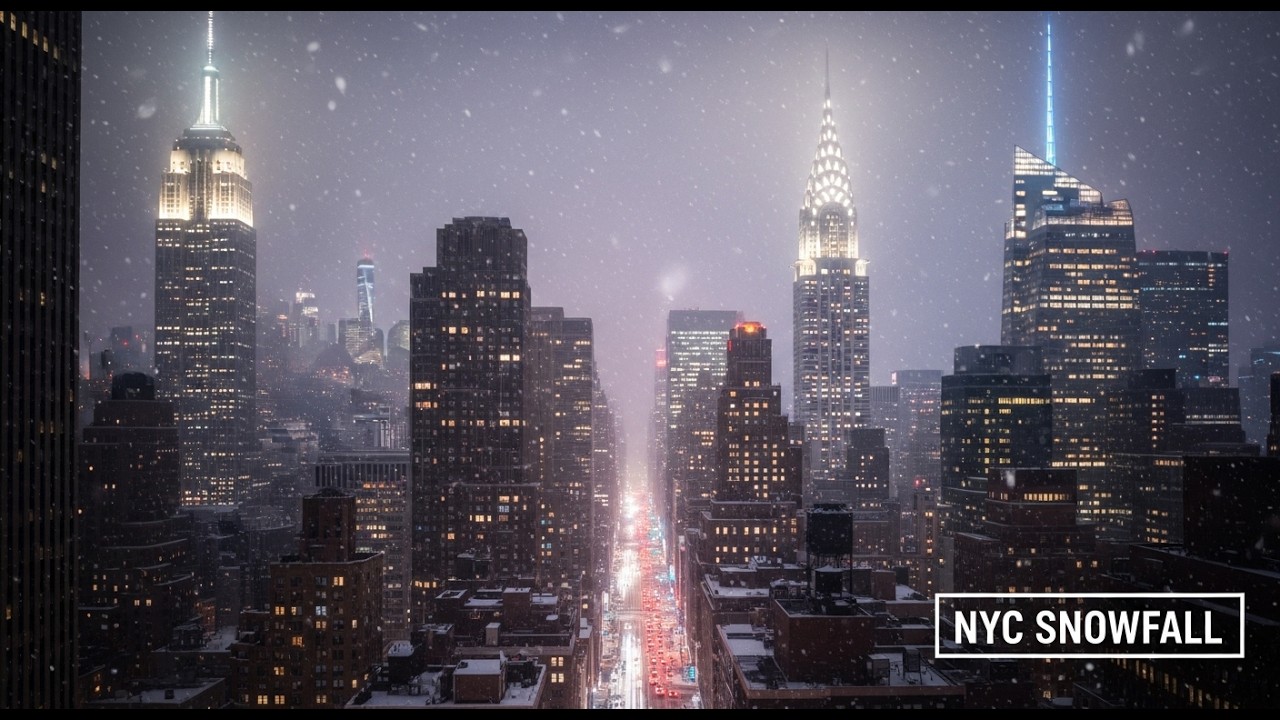 Incredible Moments: New York City Snow Storm Aftermath ❄️🏙️