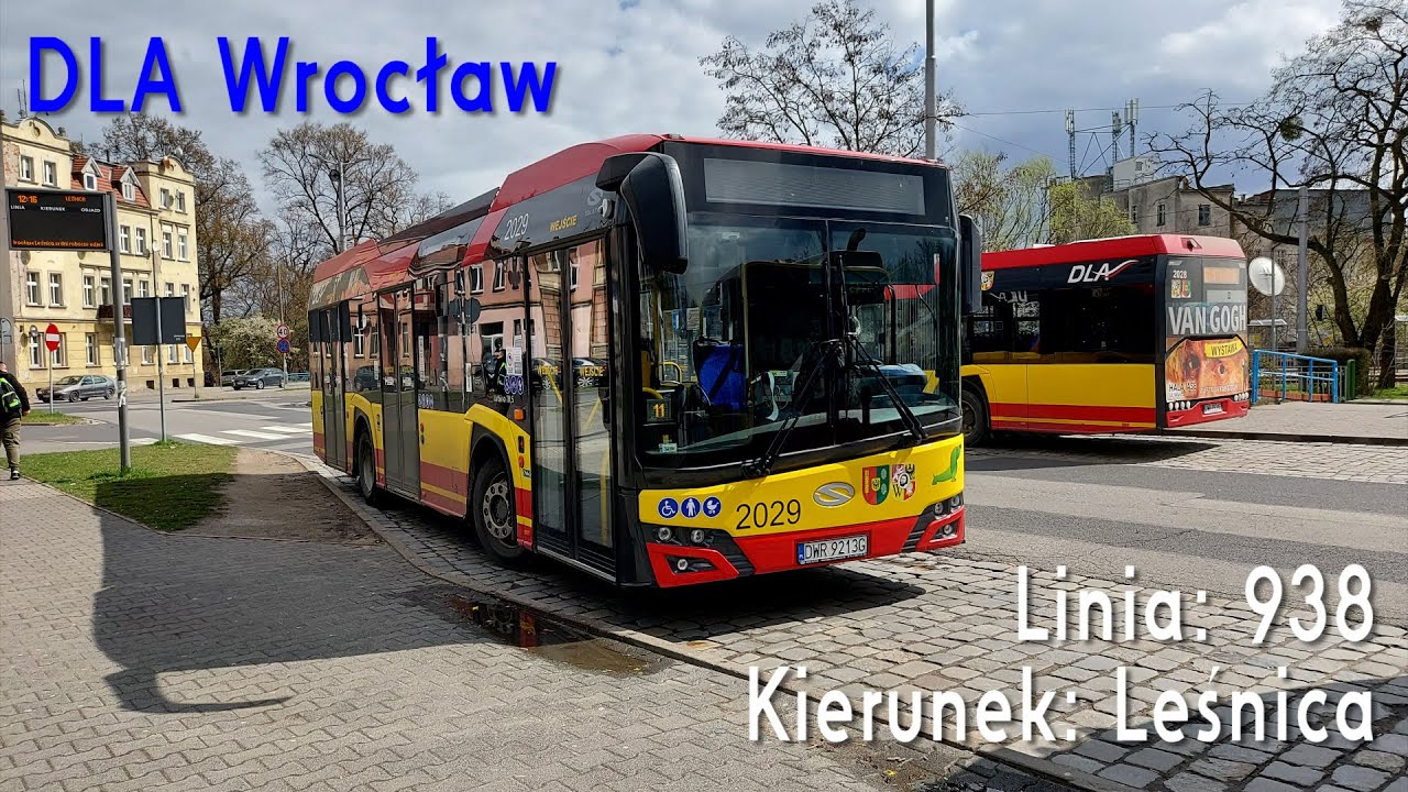 [🇵🇱PL] TIMELAPSE: DLA Wrocław - Linia: [🚍938]