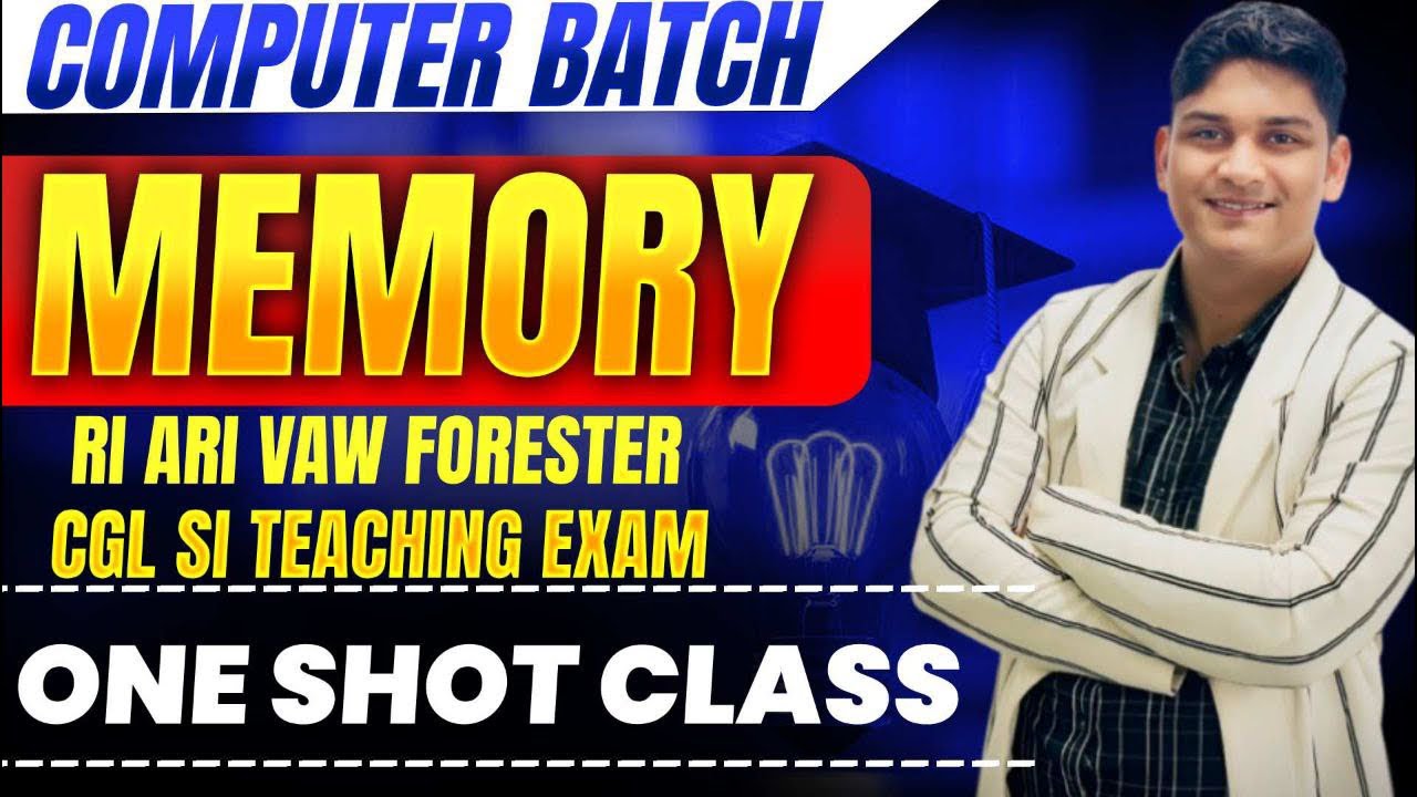 COMPUTER MEMORY|| RI ARI VAW SI CGL || BINAYA RANJAN SATPATHY|| ONE SHOT|| PREMIUM CONTENT