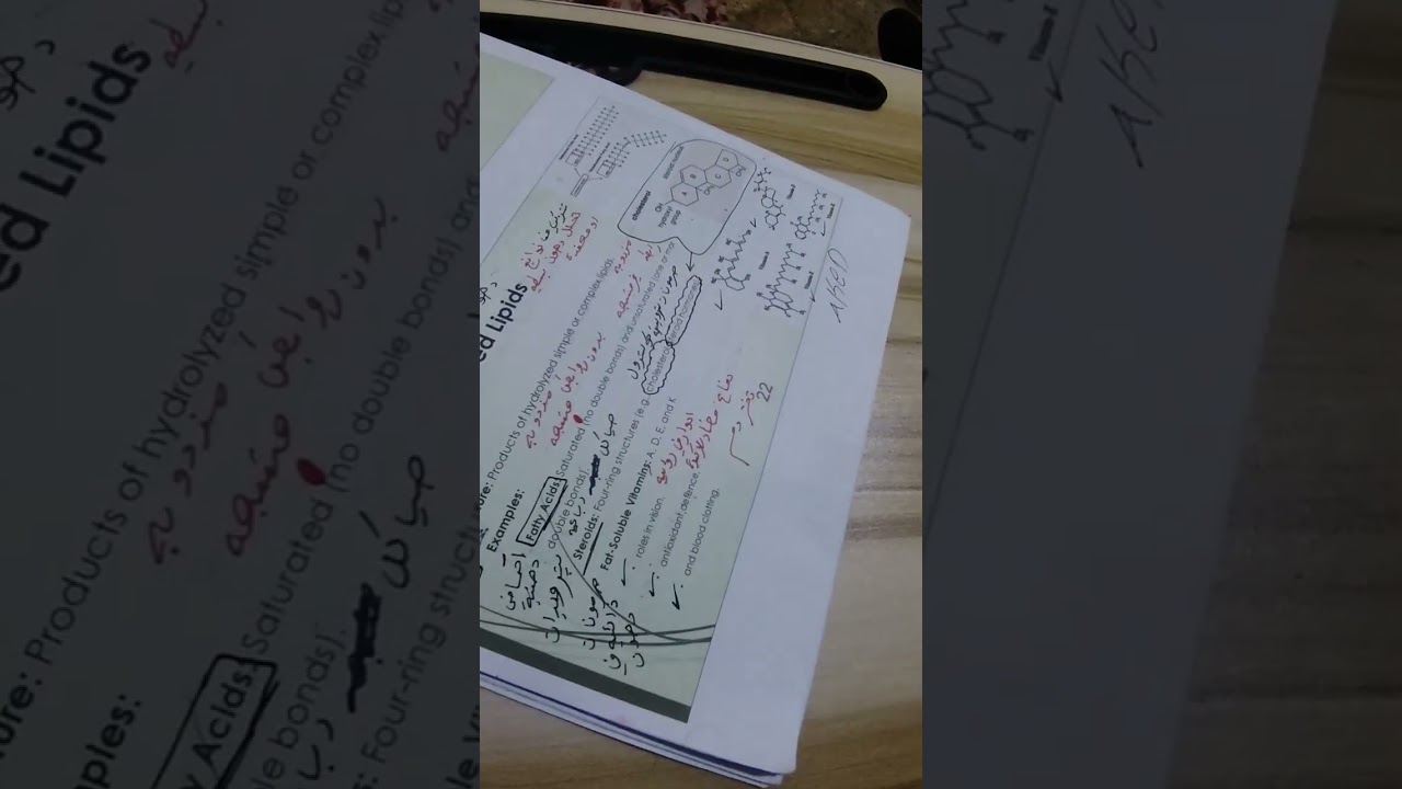 المحاضره السادسه الجزء الاول كيمياء سريري نضري 