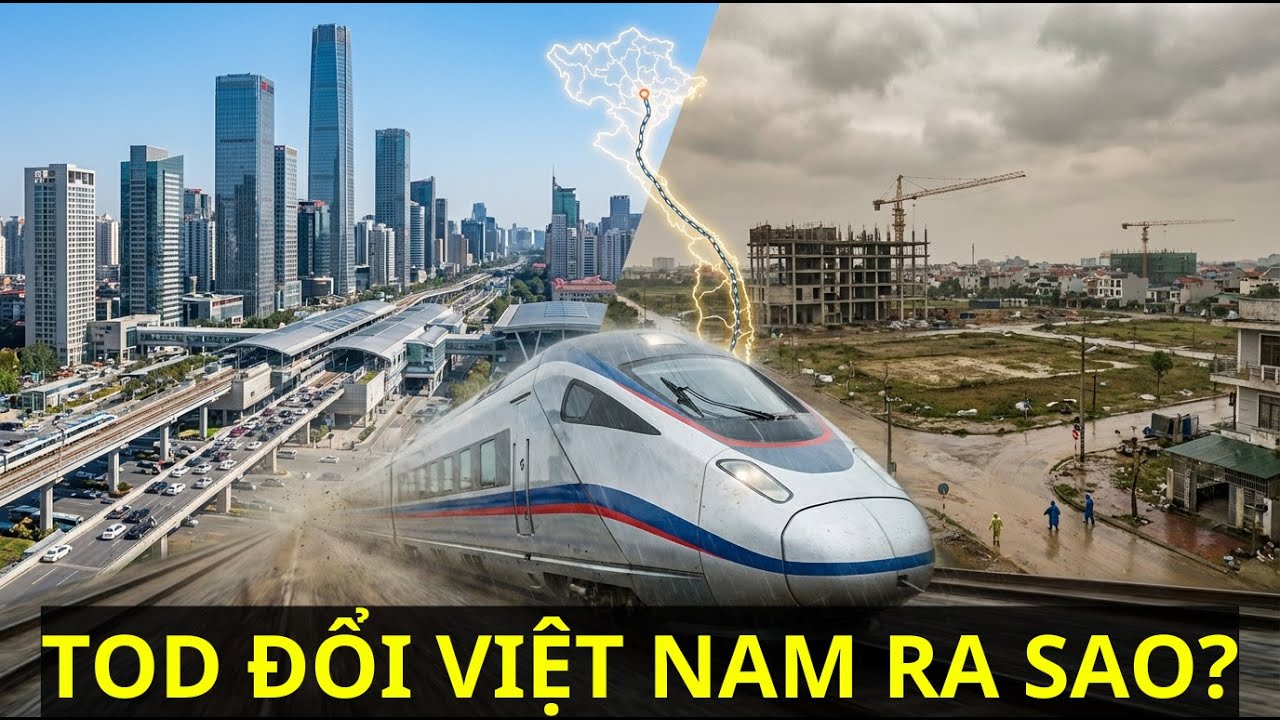 Đường Sắt Tốc Độ Cao Bắc – Nam: TOD Sẽ Thay Đổi Việt Nam Ra Sao? | Hồ Sơ Tin Tức NEWS.