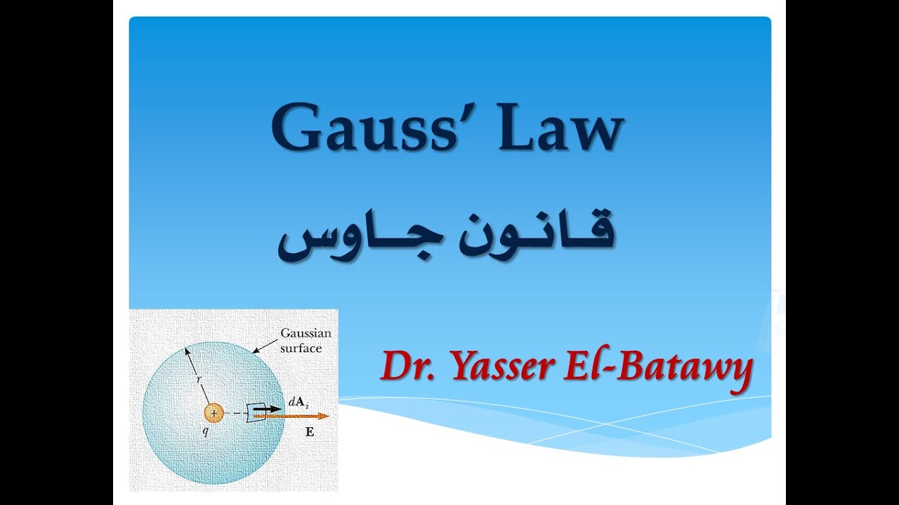 Gauss' Law 01 - قانون جاوس
