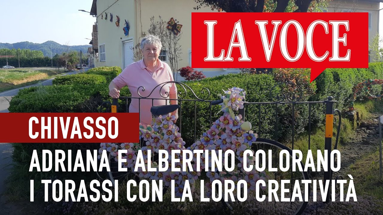 CHIVASSO. Adriana e Albertino colorano i Torassi con la loro creatività