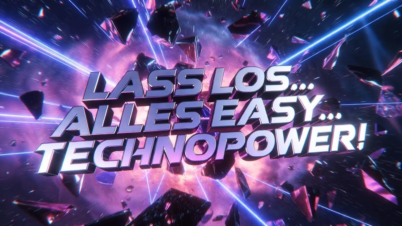 Lass Los… Alles Easy… Techno Power!