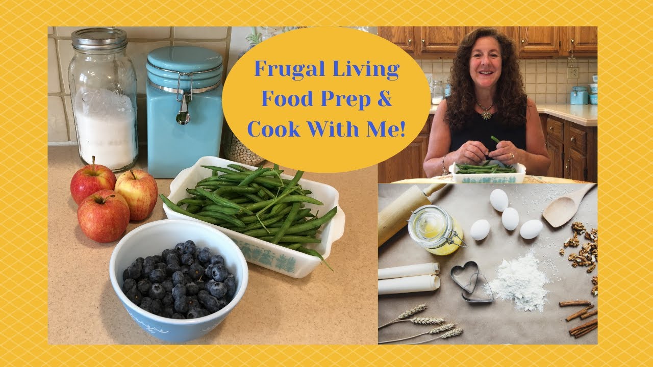 Frugal Living Food Prep and Cook With Me! 3 Frugal Recipes!