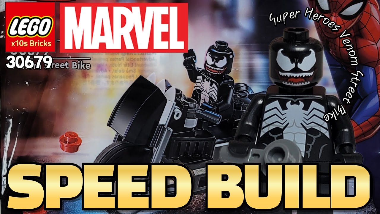 30679 LEGO MARVEL Venom Street Bike Polybag 베놈 스트리트 바이크 폴리백 2배속 (런타임 7분)
