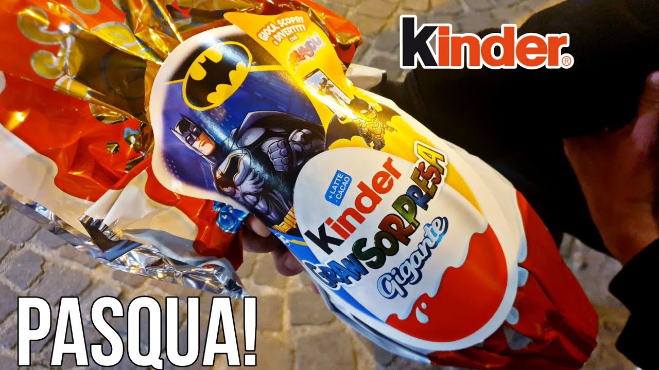 UOVO DI PASQUA KINDER BATMAN 2024!!!