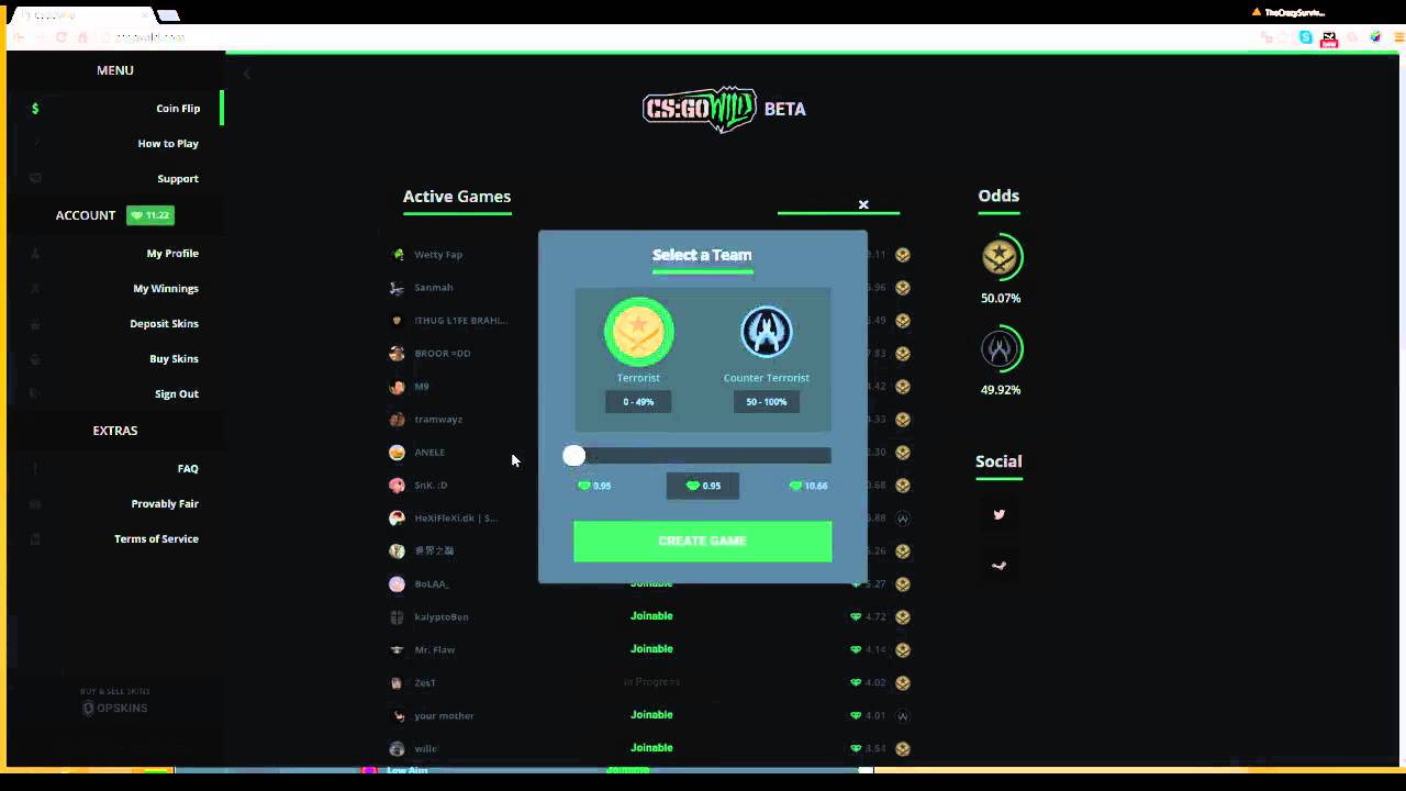 CSGO WILD GAMBLING GERMAN #042