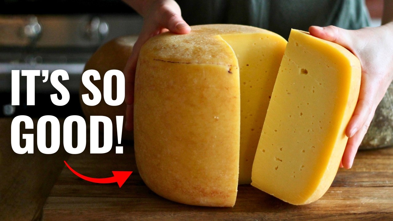 How to Make the BIGGEST Homemade Cheese Possible!
